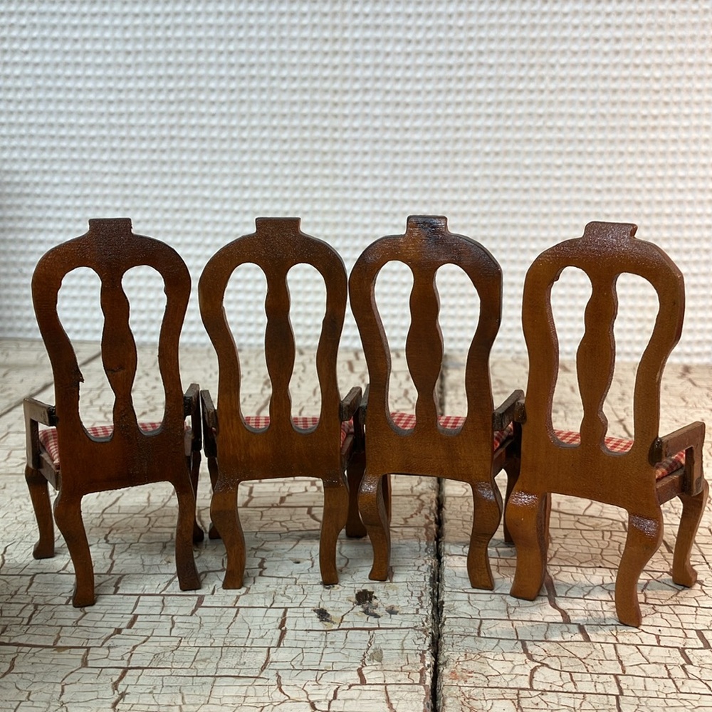 Dollhouse dining room set - Picture 4 of 8